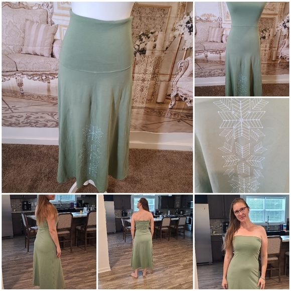 Organic cotton Maxi Skirt - Picture 10 of 12